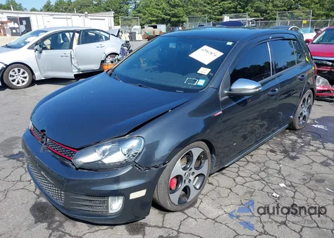 2012 Volkswagen Gti 4-Door from USA, damaged, VIN WVWHD7AJ8CW254046